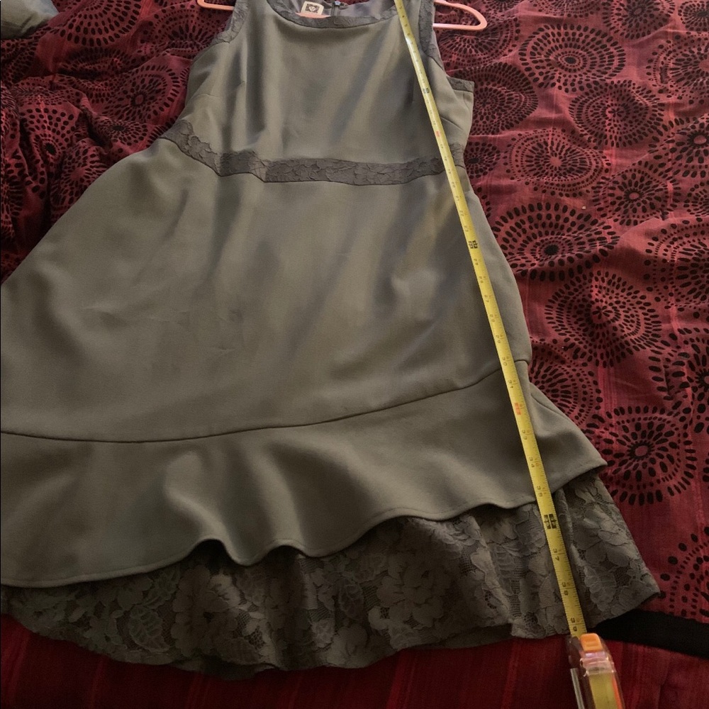 Anne Klein steel gray dress size 12